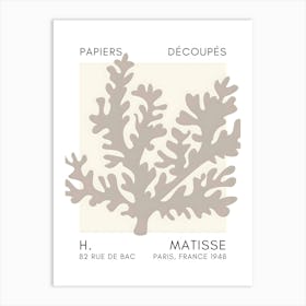 Henri Matisse Coral Reef 3 Art Print