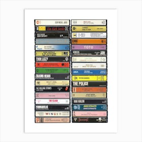 1978 Music - Cassette Print - Born in '78 Art Print