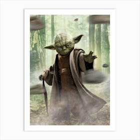 Star Wars Yoda 1 Art Print