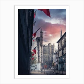 Clermont-Ferrand - French city Art Print