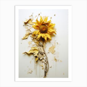 Sunflower 50 Art Print