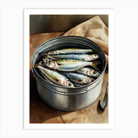 Sardines In A Can 1 Art Print