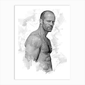 Jason Statham Art Print