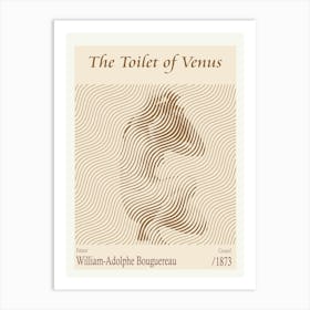 The Toilet Of Venus – William Adolphe Bouguereau (1873) Art Print