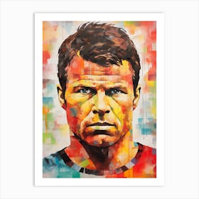 Lothar Matthaus (2) Art Print