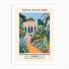 Crystal Palace Park London Parks Garden 4 Art Print