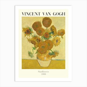 Vincent Van Gogh Sunflowers Art Print