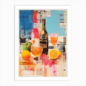 Retro Food & Drink Pop Art Inspired 2 Art Print