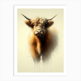 Animal Creative Portrai Illustrationt 18 Art Print