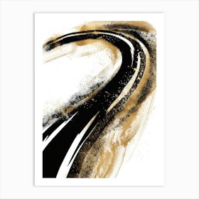 Abstract Of A Road Art Print