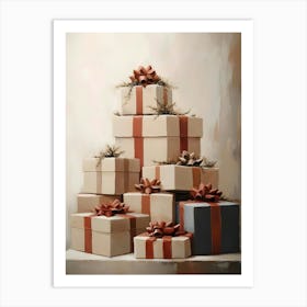 Christmas Presents 18 Art Print