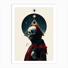 Skeleton mystery Art Print