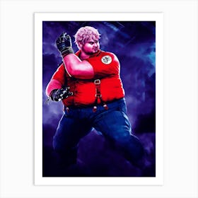 bob tekken Art Print