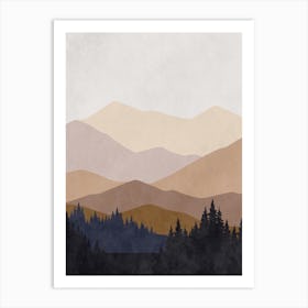 Mountain Landscape 14 Art Print