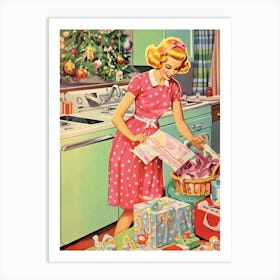 Laundry Day Kitsch 0 Art Print