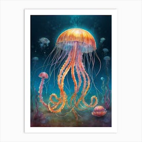 Jellyfish 1 Art Print