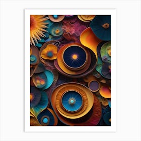 Abstract Painting Print    Art Print