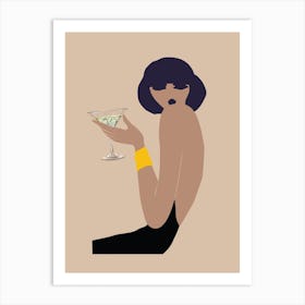 Le Cocktail Art Print