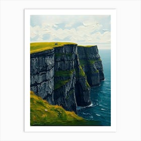 Cliffs Of Moher Art Print