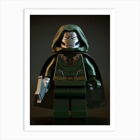 Lego Marvel Dc Comics Art Print