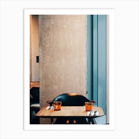 Dinner For Two Art Print