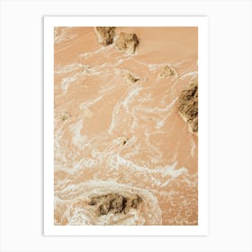 Sandy Beach Art Print