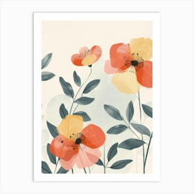 Poppies 137 Art Print