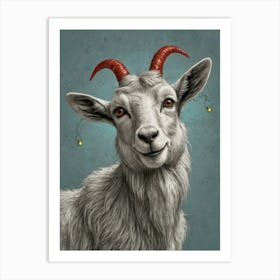 Goat Print Art Print