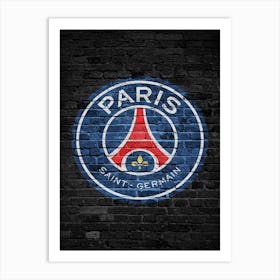 Paris Saint Germain 5 Art Print