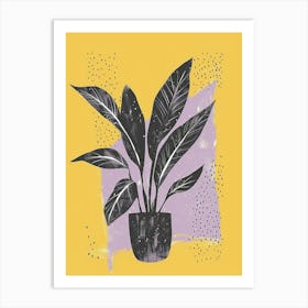 Potted Plant 32 Art Print