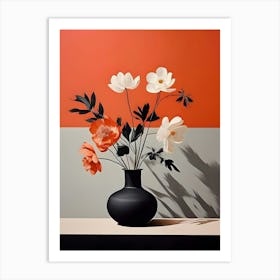 Flowers In A Vase 126 Art Print