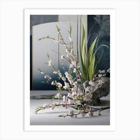 Flower ikebana 1 Art Print