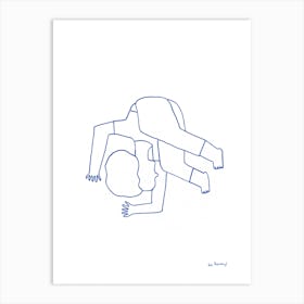 Contortionists Bodies 2 Art Print