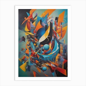 Abstract Painting 11 Art Print