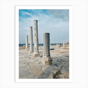 Ruins Of Caesarea Maritima II Art Print