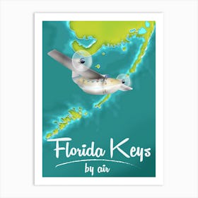 Florida Keys By Air Art Print