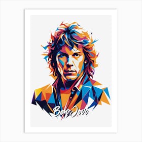 Bon Jovi 01 Art Print