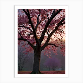 Cherry Blossom Tree 1 Art Print