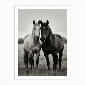 Leonardo Lightning Xl A Beautiful Blackandwhite Drawing Of Two 1 Art Print