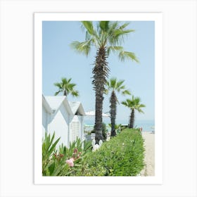 Mediterranean Beach Vibes - Italian Coast - Italy Travel Photography Art Print