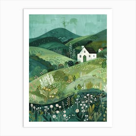 Irish Countryside Art Print