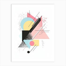 Abstract Geometric Pattern 17 Art Print