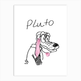 Pluto 1 Art Print