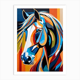 Modern Horse Art, 111 Art Print