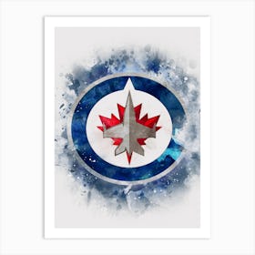 Winnipeg Jets Art Print