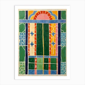 'Stained Glass Window' Art Print