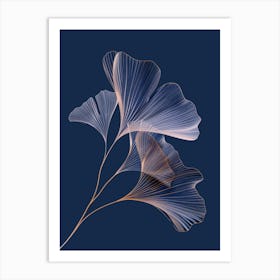 Ginkgo Leaves 33 Art Print