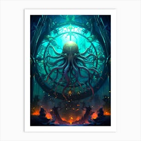 Octopus 1 Art Print