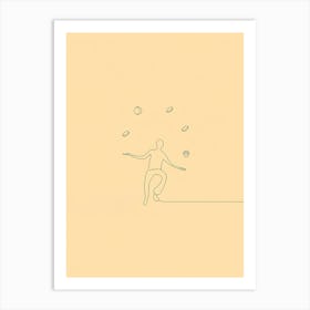 Juggling Man Poster