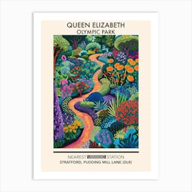 Queen Elizabeth Olympic Park London Parks Garden 4 Art Print